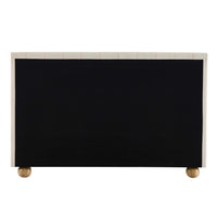 Malmo Bed Frame - Cream Linen — view 10 – image 10 of 13