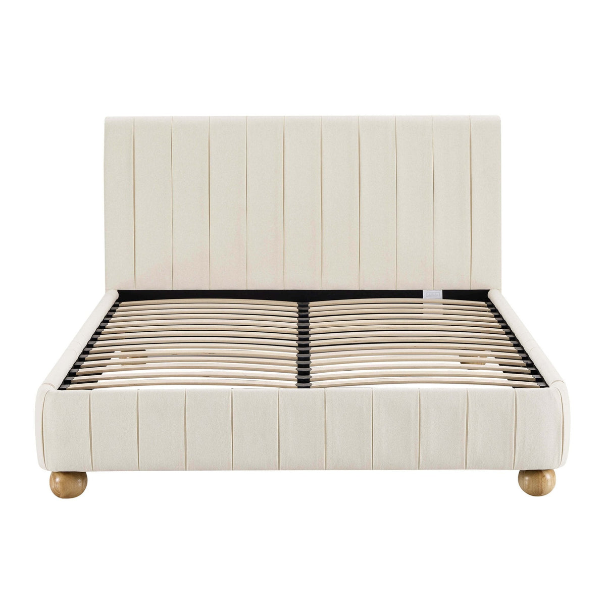 Malmo Bed Frame - Cream Linen — view 8