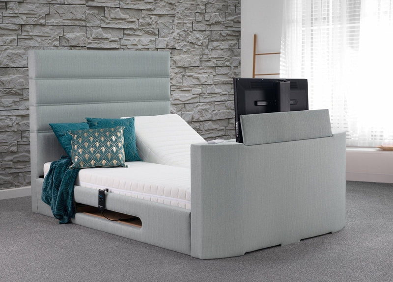 Mazarine Adjustable TV Bed Frame