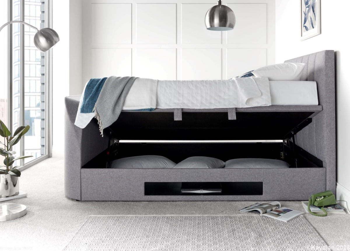 Medway Ottoman Storage TV Bed Frame — view 3