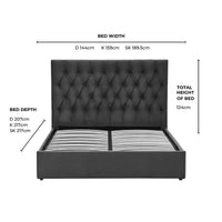 Middleton Ottoman Storage Bed - Beige — view 14 – image 14 of 14