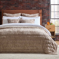 Dallas Bed Frame - Faux Leather Tan — view 2 – image 2 of 12