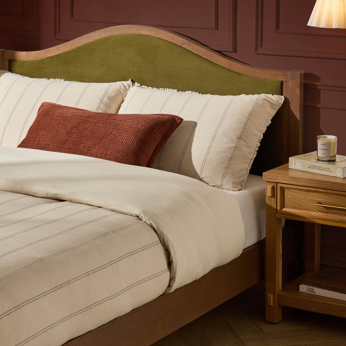Provence Bed Frame - Rich Green — view 6