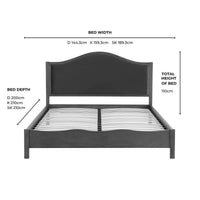 Provence Bed Frame - Rich Green — view 12 – image 12 of 12