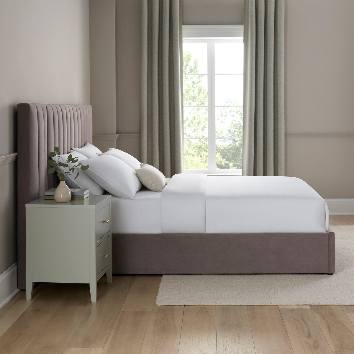Providence Ottoman Bed - Taupe — view 3