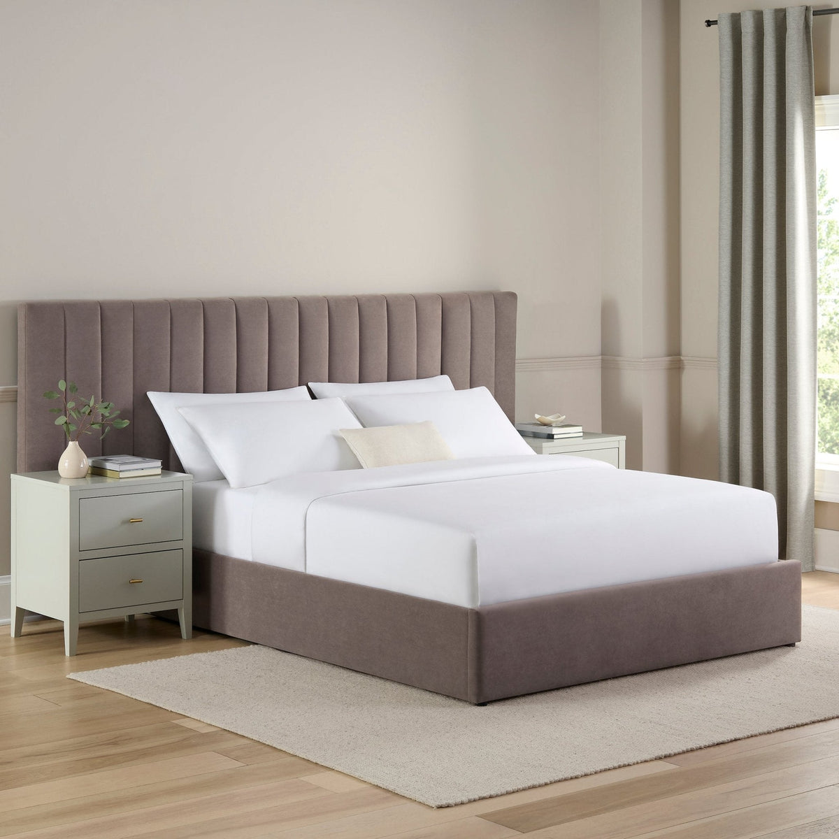 Providence Ottoman Bed - Taupe — view 9