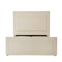 Sorrento Ottoman Storage Bed - Ecru/White — view 10 – image 10 of 14