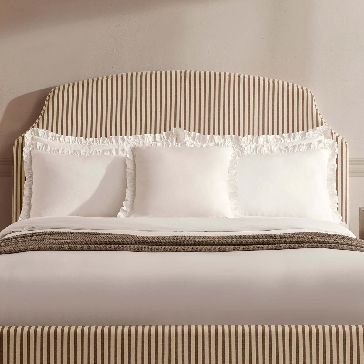 Surrey Bed Frame - Chocolate Stripe — view 5