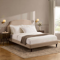 Surrey Bed Frame - Chocolate Stripe — view 2 – image 2 of 12