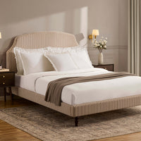 Surrey Bed Frame - Chocolate Stripe — view 3 – image 3 of 12