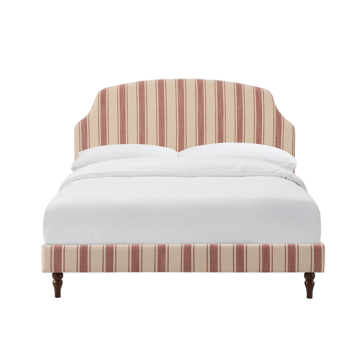 Surrey Bed Frame - Raspberry Stripe — view 8