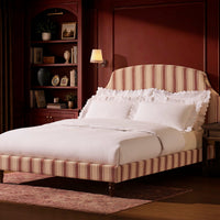 Surrey Bed Frame - Raspberry Stripe – image 1 of 12
