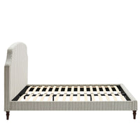 Surrey Ottoman Storage Bed - Sage Stripe — view 12 – image 12 of 16