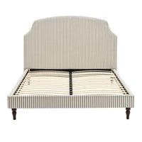 Surrey Ottoman Storage Bed - Sage Stripe — view 11 – image 11 of 16
