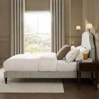 Surrey Ottoman Storage Bed - Sage Stripe — view 9 – image 9 of 16