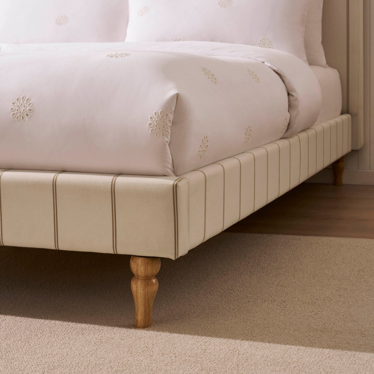 Surrey Bed Frame - Thin Stripe — view 7
