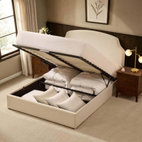 Surrey Bed Frame - Beige — view 8 – image 8 of 14