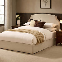 Surrey Ottoman Storage Bed - Beige — view 3 – image 3 of 14