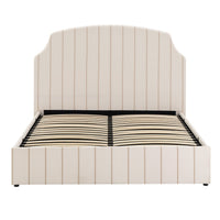 Surrey Ottoman Storage Bed - Thin Natural Stripe — view 10 – image 10 of 13