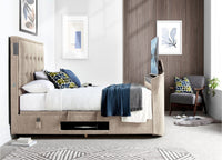 Edge 5.1.2 Cinematic Surround Sound Ottoman Storage TV Bed Frame – image 1 of 21