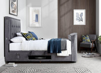 Edge 5.1.2 Cinematic Surround Sound Ottoman Storage TV Bed Frame — view 20 – image 18 of 21