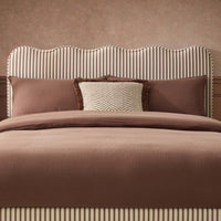 Wavy Ottoman Storage Bed - Chocolate Stripe — view 7 – image 7 of 16