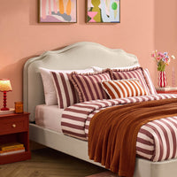 Wiltshire Ottoman Storage Bed - Cream Linen — view 6 – image 6 of 13