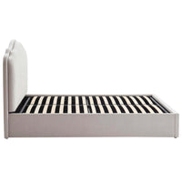 Wiltshire Chenille Ottoman Storage Bed - Light Grey — view 10 – image 10 of 13