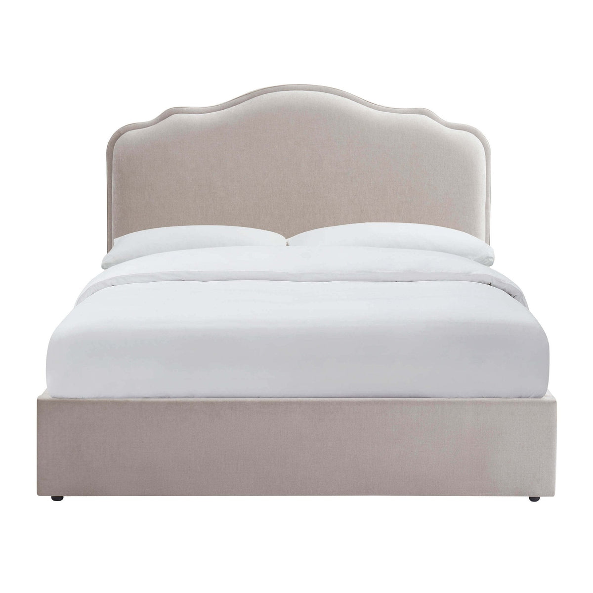 Wiltshire Chenille Ottoman Storage Bed - Light Grey — view 8