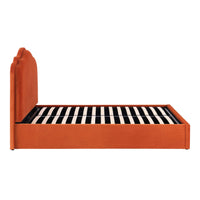 Wiltshire Ottoman Storage Bed - Bright Orange — view 9 – image 9 of 13