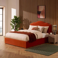 Wiltshire Ottoman Storage Bed - Bright Orange – image 1 of 13