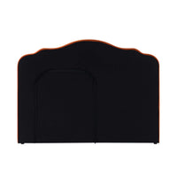 Wiltshire Ottoman Storage Bed - Bright Orange — view 10 – image 10 of 13