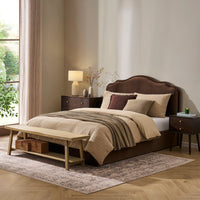 Wiltshire Bed Frame - Cappuccino – image 1 of 14
