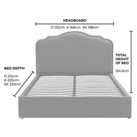 Wiltshire Ottoman Storage Bed - Cappuccino — view 14 – image 14 of 14