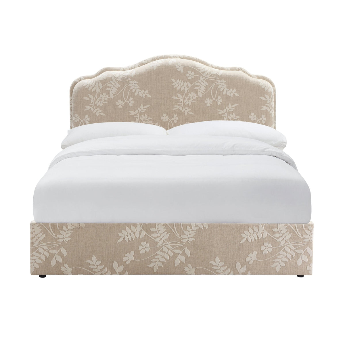 Wiltshire Ottoman Storage Bed - Jacquard Floral — view 12