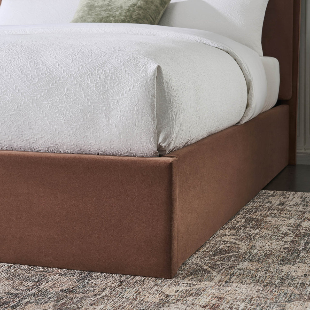 Wiltshire Ottoman Storage Bed - Mauve — view 6