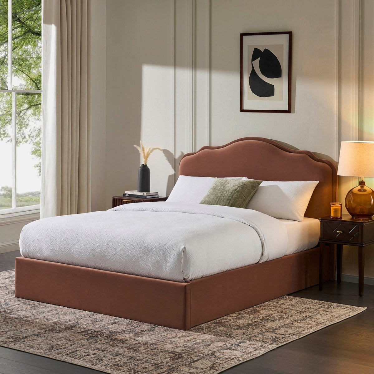 Wiltshire Ottoman Storage Bed - Mauve — view 4